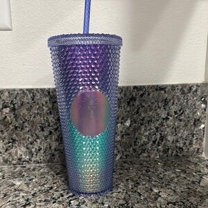 Starbucks Iridescent Tumbler with Straw